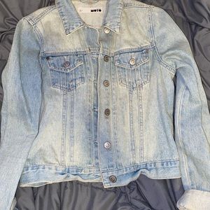 top shop jean jacket